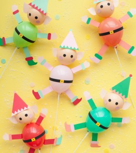 Elf Balloon Sticks | Oh Happy Day!