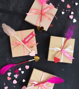 Cupid's Arrow Gift Toppers | Oh Happy Day!