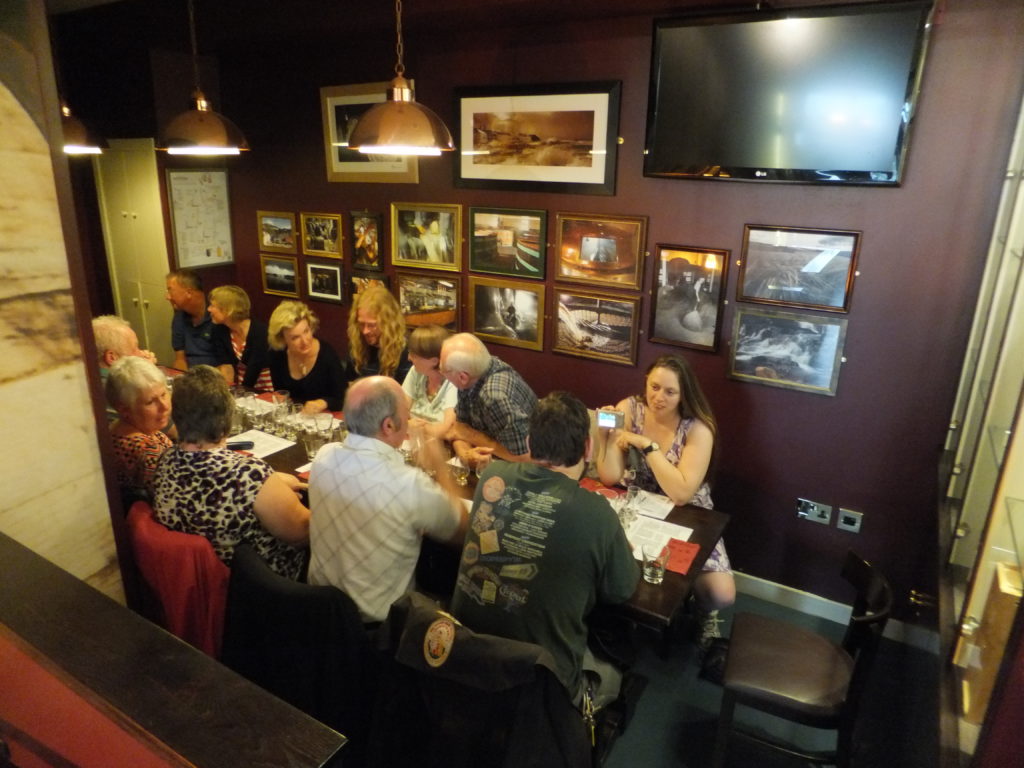 Whisky and cheese tasting at The Whiski Rooms.