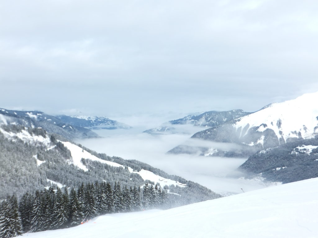 Looking over the valley from the summit of Chamossiere.