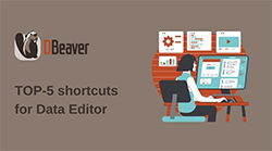 TOP-5 DBeaver shortcuts for Data Editor