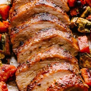 Pork Loin Roast Slices