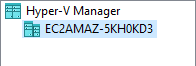 Hyper-V server list