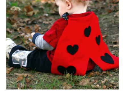 DIY No-Sew Ladybug Costume