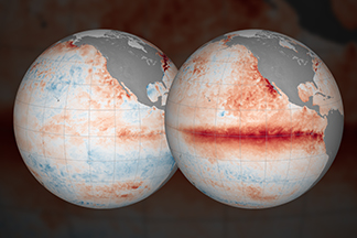 El Niño: Pacific Wind and Current Changes Bring Warm, Wild Weather