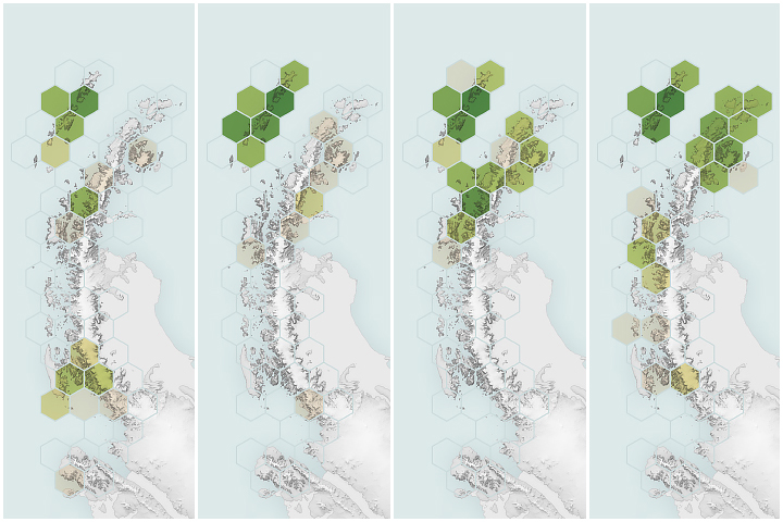 Satellites Reveal a Greener Antarctic Peninsula