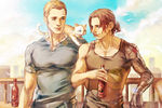 Steve/Bucky, art by liuyuchi. As of December 2018, it has over 25,000 views on Deviantart[13]