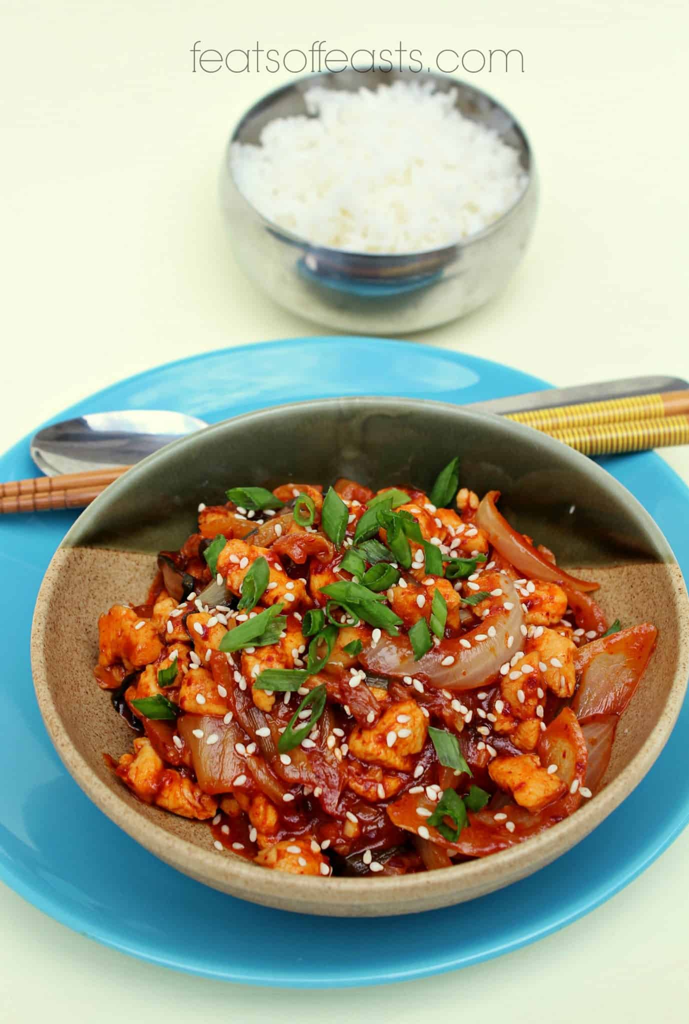 Kimchi Chicken Stir-Fry