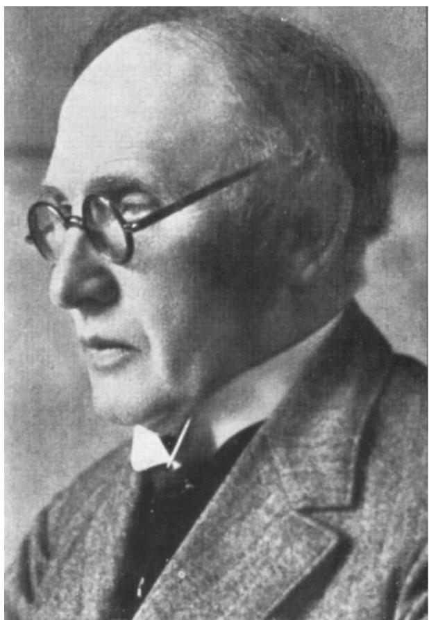 Figure 8: Adolf Josef Lanz (c. 1930). Source: Plate 1 from the 1994 edition of Daim 1958, photographed by Daniel Nésler. 