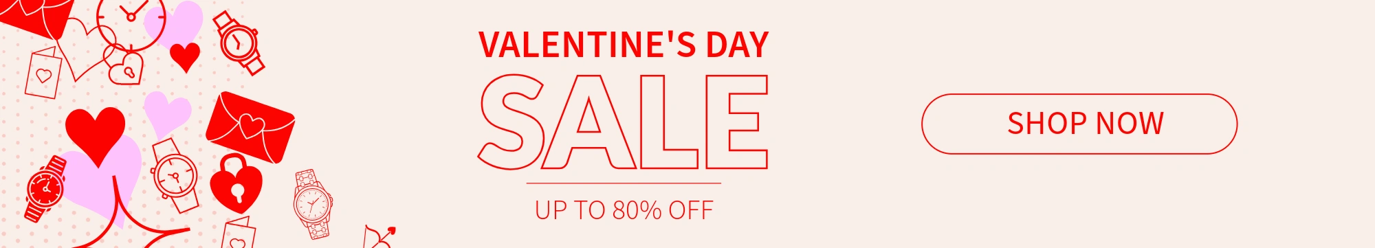 Valentine's Day Sale ~ Up to 85% Off