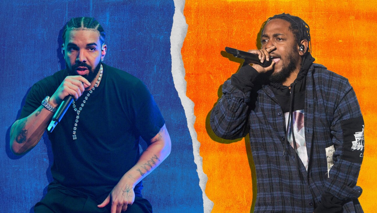 The rappers Drake, left, and Kendrick Lamar have been trading insults in a series of songs that have aroused commentary far beyond the music. (Prince Williams/Wireimage; Erika Goldring/FilmMagic; via Getty Images)