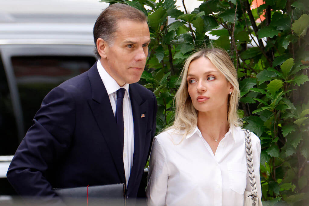 Hunter Biden was joined by his wife Melissa Cohen Biden at court on June 11, 2024, in Wilmington, Delaware.