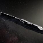 Artist’s Impression Of The Interstellar Asteroid `oumuamua