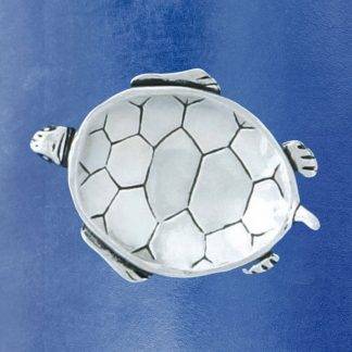 Pewter Turtle Charm Bowl