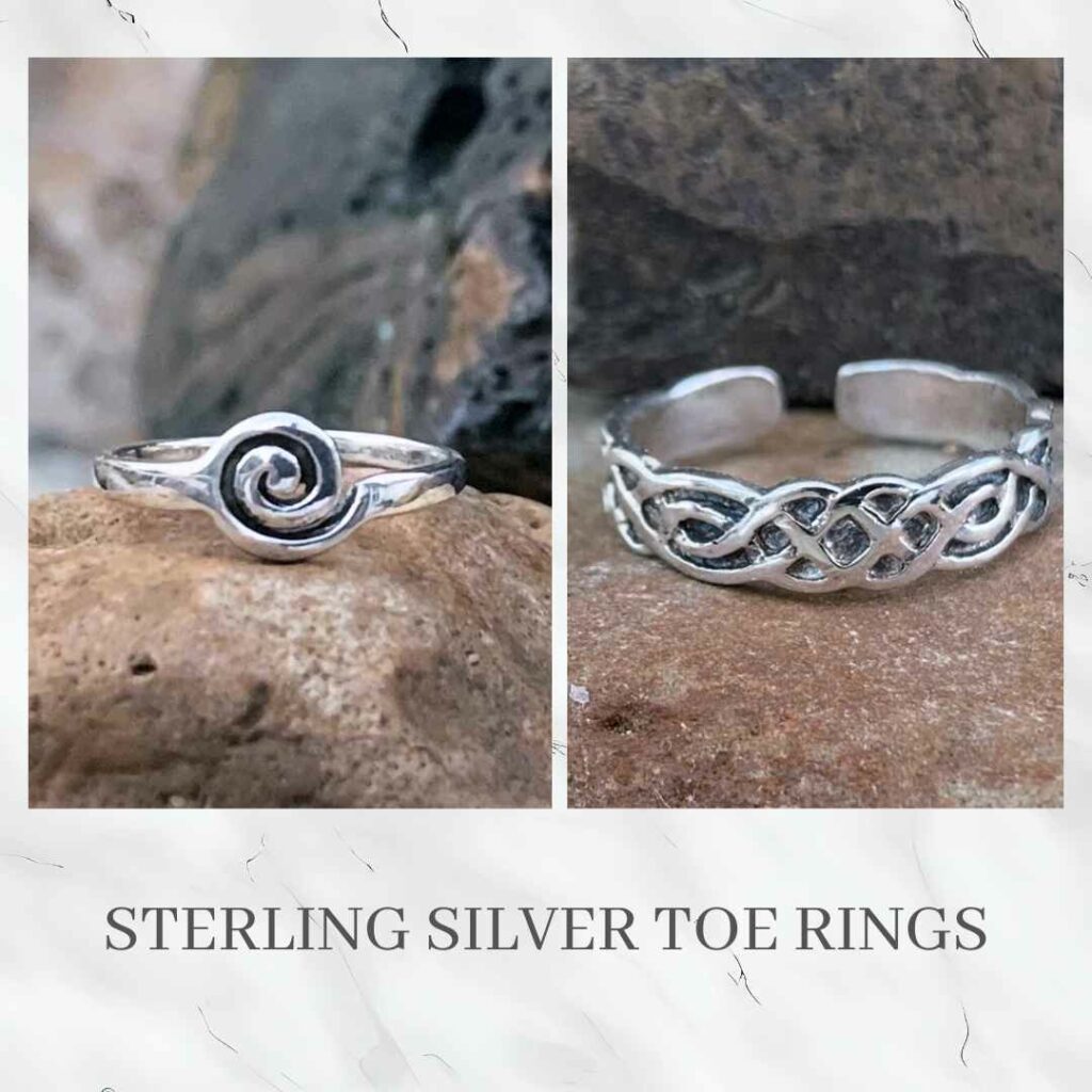 Sterling Silver Toe Rings