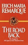 The Road Back by Erich Maria Remarque