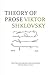 Theory of Prose by Victor Shklovsky