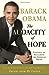 The Audacity of Hope by Barack Obama