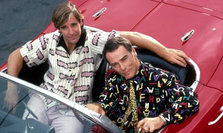 Travelling through ... Quantum Leap, starring (l) Scott Bakula and Dean Stockwell.