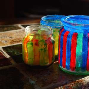 Glass paints