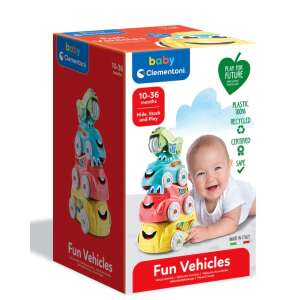 Baby Clementoni Interlocking Cars 56589328
                                                                                                     Developmental Toy for Baby  - Age: 6 months+
                                                                                               