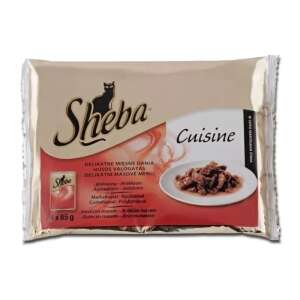 Sheba Alutasak 4 Pack Cuisine Húsos 74272285
                                                                                                     N&D, Sheba, Kingstar Macskatartás
                                                                                               