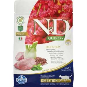 N&D Cat Quinoa Digestion bárány 300g 72529159
                                                                                                     N&D Macskatartás
                                                                                               