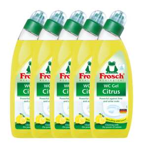 Frosch WC tisztító citromos (5x750ml) 35494491
                                                                                                     AF, Clin, Springos, Frosch Takarítás
                                                                                               