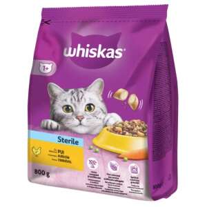 Whiskas Száraz Steril Csirke 800g 72489438
                                                                                                     N&D, Exo Terra, Expert, Whiskas Macskatartás
                                                                                               