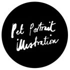 Pet Portrait Illustration | Handmade Custom Pet Paintings & Cards