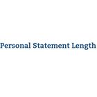 Personal Statement Length