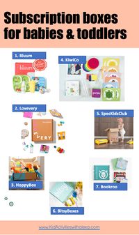 subscription boxes for baby are confusing and if you are thinking about getting one here are my favorite recommendations for those that provide some educational value