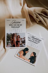 Modern minimalist bridesmaid proposal card template - the perfect way to pop the question to your besties in a unique and humorous way! This editable bridesmaid proposal card is a must have addition to your bridesmaid proposal box!