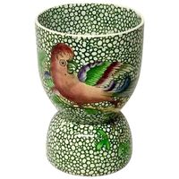 Exotic Spode “Parrot” Double Egg Cup(s)