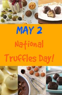 Today, we are celebrating National Truffles Day! Celebrate deliciously with these homemade truffle recipes. It’s gonna be a Yummy day! See recipes ---> http://www.discountqueens.com/may-2-is-national-truffles-day/