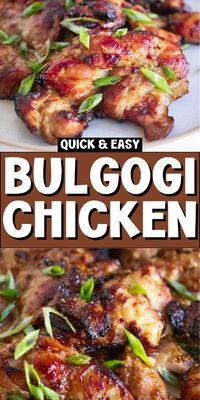 Explore the simplicity and flavor of our chicken bulgogi recipe (Dak Bulgogi)! Whether you prefer it in a chicken bulgogi aesthetic presentation or cooked conveniently in a chicken bulgogi crockpot, this dish promises a delightful meal. Learn how to make chicken bulgogi effortlessly, whether in an instant pot or as scrumptious chicken bulgogi lettuce wraps. Serve over rice or noodles for a satisfying twist on chicken bulgogi with rice. Enjoy Korean cuisine at its finest!