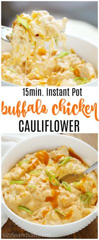 buffalo chicken cauliflower