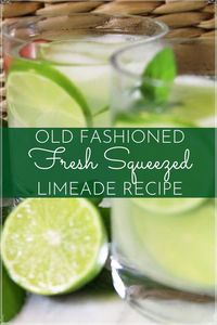 Fresh-squeezed lime juice combines with pure sugar in this simple recipe for a refreshingly sweet-tart summer sipper for everyone to enjoy. You’ll need only 4 everyday ingredients to make this limeade recipe and it’s perfect to make ahead of time and enjoy it through the day in the hot summer months. This Old Fashioned Fresh Squeezed Limeade Recipe is the ultimate refreshing summer drink ready in just 5 minutes.