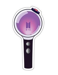 BTS Light Stick Bookmark! Perfect for the kpop and book lovers like me :)