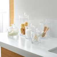 Small Glass Canister + Reviews | Crate & Barrel