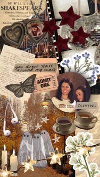 my ideal fall aesthetic <3 #gilmoregirls #taylorswift #moodboard #aesthetic #vintage #fall #collage