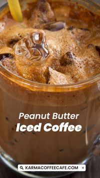 Indulge in our homemade peanut butter iced coffee recipe. A delightful blend of creamy peanut butter and rich coffee, perfect for a refreshing treat.