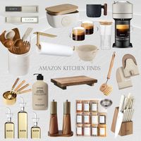 Some of my favorite @amazon kitchen finds! Be sure to check out my amazon affiliate link to look at the rest of my favorite amazon finds!  #amazonfinds2024 #AmazonInfluencer #amazonkitchenfinds #amazonfavorites #amazonaffiliate #amazonhomefinds #amazonmusthaves2024#beigeaesthetic  Disclaimer: Amazon affiliate