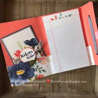 the crafty yogi: Mini Legal Pad Folder Covers with Video Tutorial