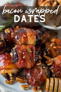 Making these classic bacon wrapped dates recipe is your next best decision! They're much like the traditional appetizer, but there's a crunch inside and a sweet honey glaze on top.