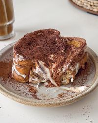 Get ready for the ultimate tiramisu French toast experience. This decadent, high-protein French toast is soaked in a coffee-infused mixture, layered with creamy coffee yogurt, and dusted with classic cacao powder. Not only is it a delicious twist on traditional French toast, but it’s also a nutritious start to your day. Continue reading Tiramisu French Toast at Tisha's Veggie Eats.