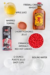 fireball jello shots ingredients