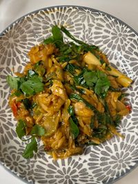 One Pan Thai Curry Chicken and Orzo - Carol Bee Cooks