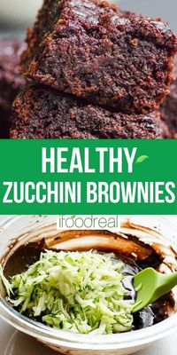 Zucchini Brownies are made healthy with sneaky veggies and whole wheat flour. But no one will complain! Trust me. This easy zucchini brownie recipe is sure to be a hit with everyone!