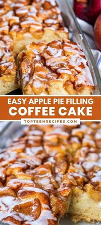 Easy Apple Pie Filling Coffee Cake - Top Recipes